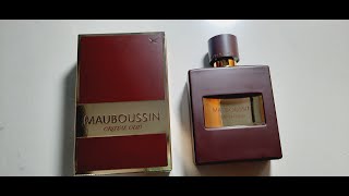 Mauboussin Cristal Oud Fragrance Review 2018 [upl. by Anivle]