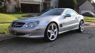 Mercedes Benz SL500 R230 20” AMG Wheels 2003 ABC Coilovers [upl. by Donatelli]