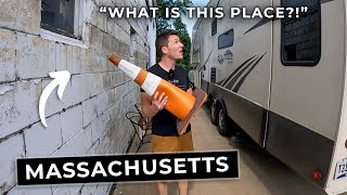 New RV Overnight Find in MA  Big Channel Announcement [upl. by Derriey]