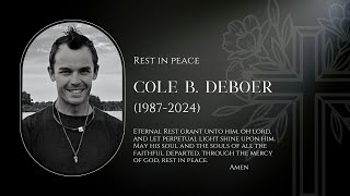 Funeral for Cole DeBoer [upl. by Tedmund]