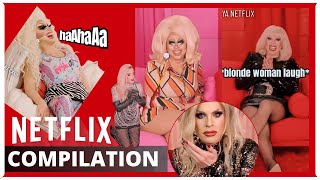 BEST MOMENT FROM THE TRIXIE AND KATYA NETFLIX SHOW… who went viral on social media COMPILATION [upl. by Eimilb]