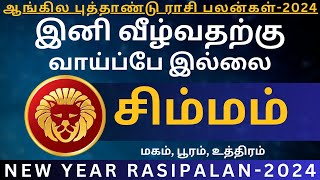 SIMMAM  NEW YEAR RASIPALAN2024  Kathiravan Jothidam  ASTROLOGY  SIMMARASI  RASIPALAN  2024 [upl. by Rep]