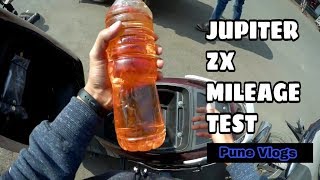 Jupiter ZX real mileage test  Jupiter average test on road  KattysRide [upl. by Amla]