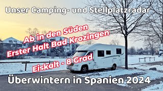 Überwintern in Spanien Wohnmobilreise mit Hund unsere Stellplatz und Campingplätze [upl. by Lalat]