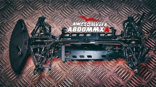 UNIQUE AWD RC TOURING CAR CHASSIS AWESOMATIX A800MMXA ASSEMBLE FHD VDO [upl. by Milurd]