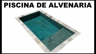 PISCINA DE ALVENARIA 5 X 10 PARTE HIDRÁULICA [upl. by Sanoj990]