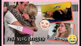 ZWANGERSCHAPSVLOG 🤰 zwangerschapstest tot miskraam amp goede echos 😍  Sarah Rebecca [upl. by Einegue]