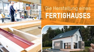 So entsteht ein Fertighaus bei FingerHaus [upl. by Ranit]