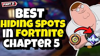 Best SECRET Hiding Spots To Get UNREAL Rank  Fortnite Chapter 5 [upl. by Pape]