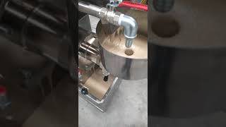 2 Kademeli Tahin Değirmeni  2 Stage Small Tahini Grinder mill [upl. by Etteyafal]