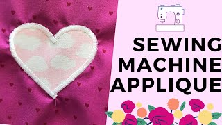 Applique using a Sewing Machine and a ScanNCut Machine Fun [upl. by Lundgren]