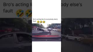 Everybodys fault dashcam dashcamvideos cars [upl. by Nonnaehr]