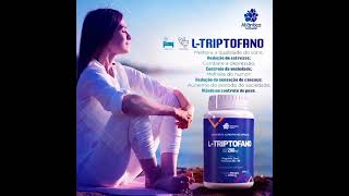 LTriptofano  Hormônio da Felicidade atlanticanatural suplementos qualidadedevida serotonina [upl. by Eadith]