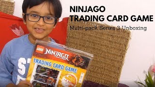 Ninjago Trading Card Game  Ninjago Multi pack Series 3 Unboxing [upl. by Uranie]