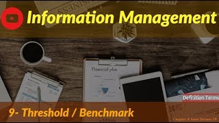 9 Information Management  Definition Terms [upl. by Yspyg]