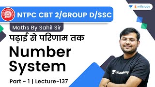 Number System  Lecture137  Maths  NTPC CBT 2Group DSSC CGL  wifistudy  Sahil Khandelwal [upl. by Rybma]