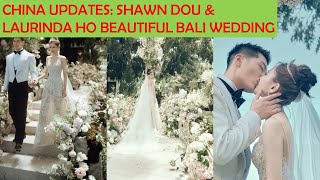 SHAWN DOU amp LAURINDA HO BEAUTIFUL BALI WEDDING [upl. by Atnim]