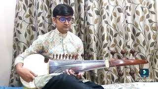 Chokhe Naame Brishti  Jaane Kya Baat Hein  Asha Bhosle  Lata Mangeshkar  Sarod Cover Arko Sen [upl. by Kenric]