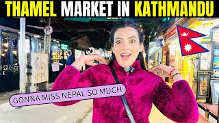 Best Market in Nepal  EXPLORING THAMEL MARKET nepal kathmandu nepaltravelvlog [upl. by Sherl]