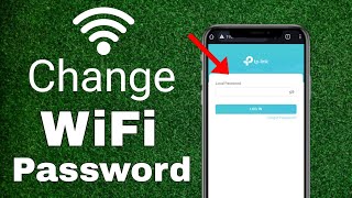 How To Change WiFi Password In Mobile 2024  WiFi Password Change  TpLink [upl. by Lavro]