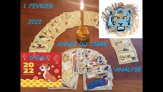 🙏🐯2022 Année du tigre deau le premier février astrologie chinoise🐯🙏 [upl. by Bellis]