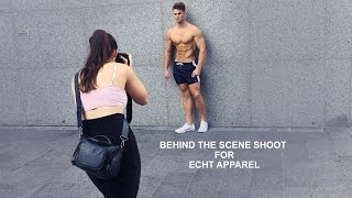 PHOTOSHOOT VLOG FOR ECHT APPAREL feat Carlton Loth [upl. by Auoz]