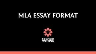 MLA Essay Format 8th Edition [upl. by Lachish]