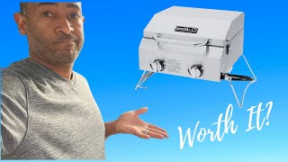 Is it Worth It  Nexgrill 2 Burner Stainless Steel Portable Grill Review [upl. by Haskins981]