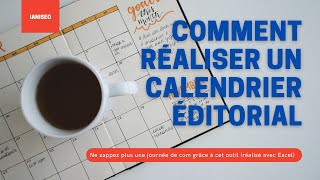 COMMENT REALISER UN CALENDRIER EDITORIAL  ASTUCE MARKETING DIGITAL [upl. by Aicilram]