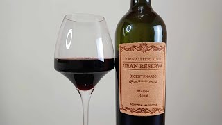 0542  Vinho Jorge Rubio Gran Reserva Bicentenario Malbec Roble 2019 vinho vino wine [upl. by Harpp]