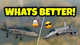 The SU57 Felon Vs F35 Lightning  War Tycoon [upl. by Duester]