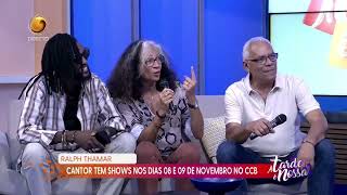 A TARDE É NOSSA Conversa com Ralph Thamar [upl. by Dieball304]