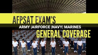 💯AFPSAT Exams General Coverage [upl. by Enitselec]