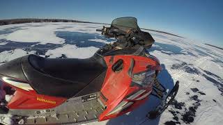 Ice Fishing on Moosehead Lake January 2022 [upl. by Eniamret]