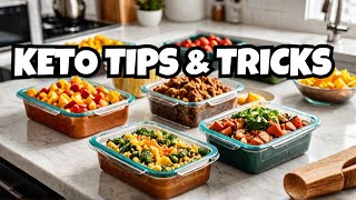 7Day Keto Meal Prep Challenge Tips amp Tricks [upl. by Philbo]