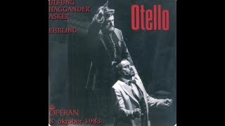 OTELLO Kungl Teatern Stockholm 1983 [upl. by Refenej]