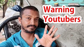 Warning ⚠️ YouTubers Last Date ⁉️ Selva Tech [upl. by Aynav]