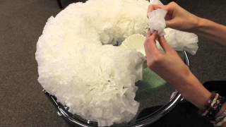 DIY Coffee Filter Wreath [upl. by Machutte27]