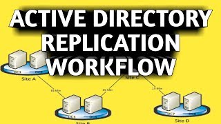 Active directory  understand AD replication workflow step by step in two minutes part1 [upl. by Hazeghi]