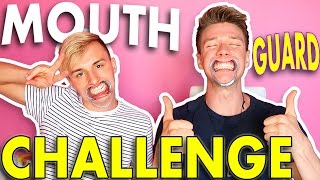 MOUTHGUARD CHALLENGE w Lucas Cruikshank  Collins Key [upl. by Adnilrev]