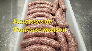 Saucisses de Toulouse maison [upl. by Kristian]