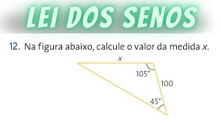 TRIGONOMETRIA Aprenda a Lei dos Senos Rápido e Prático [upl. by Nosiaj]