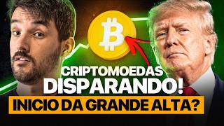 URGENTE CRIPTOMOEDAS DISPARANDO O QUE COMPRAR AGORA TRUMP MUSK JUROS E MAIS [upl. by Heurlin504]