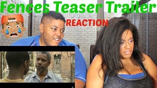 Fences Teaser Trailer 2016 REACTION [upl. by Edmunda]