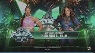 Bianca Belair Vs Nia Jax [upl. by Gawen206]