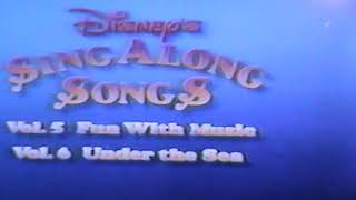 Disney Sing Along Songs The Bare NecessitiesPart Final 1987 VHS Long Version Long Version [upl. by Miche806]