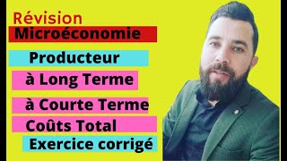 Théorie du Producteur  Fonction à long terme et à courte terme QuestionRéponse [upl. by Akcirret]