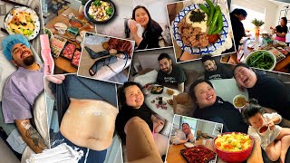 VLOG gallbladder removal surgery painful recovery cooking meals with bestie amazon unboxing haul [upl. by Patricio312]