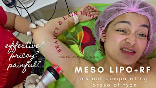 MESO LIPO  RF CAVITATION  NON SURGICAL LIPO TREATMENT [upl. by Hermann]