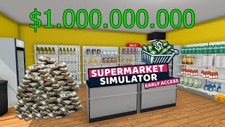 DINERO INFINITO Y LICENCIAS EN SUPER MARKET SIMULATOR [upl. by Becca]